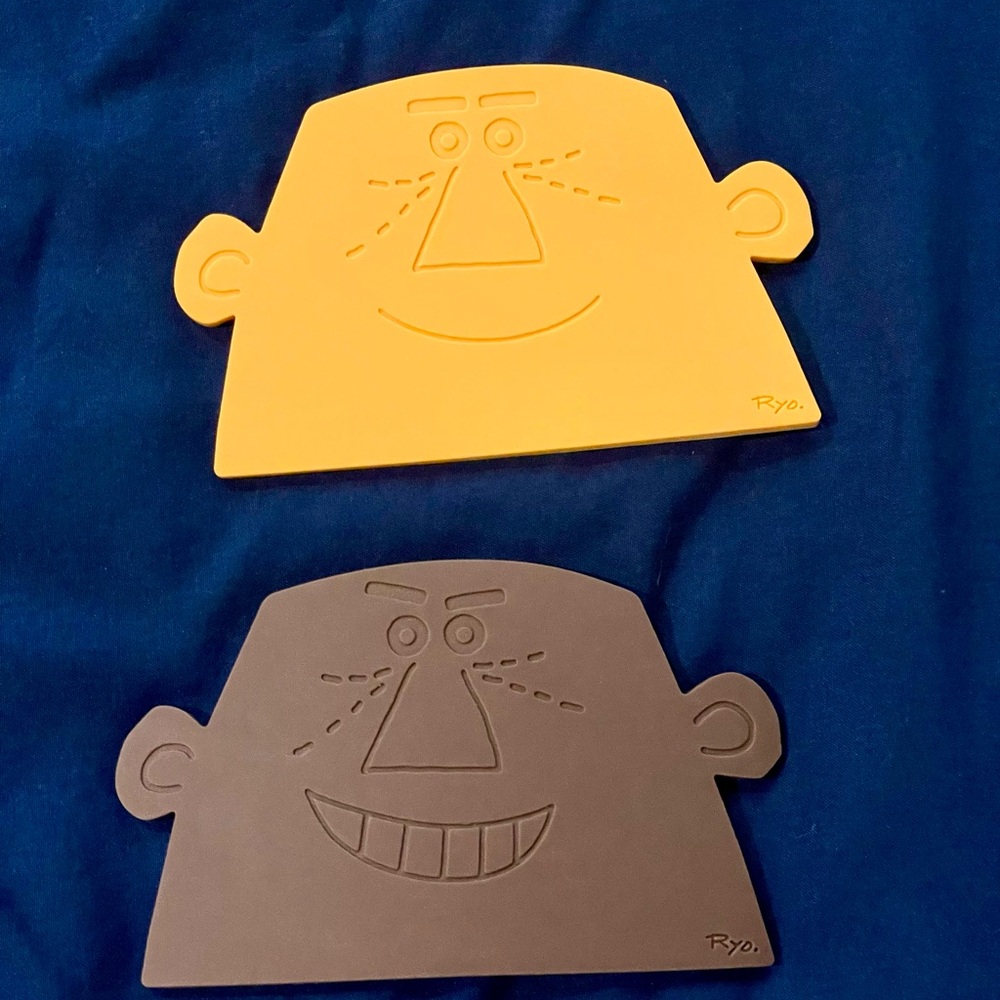 Ryo Face-Shaped Silicone Mats